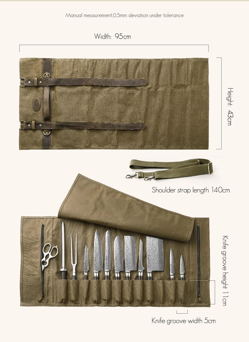 Nova Home Kitchen™ Professional Chef Knife Bag