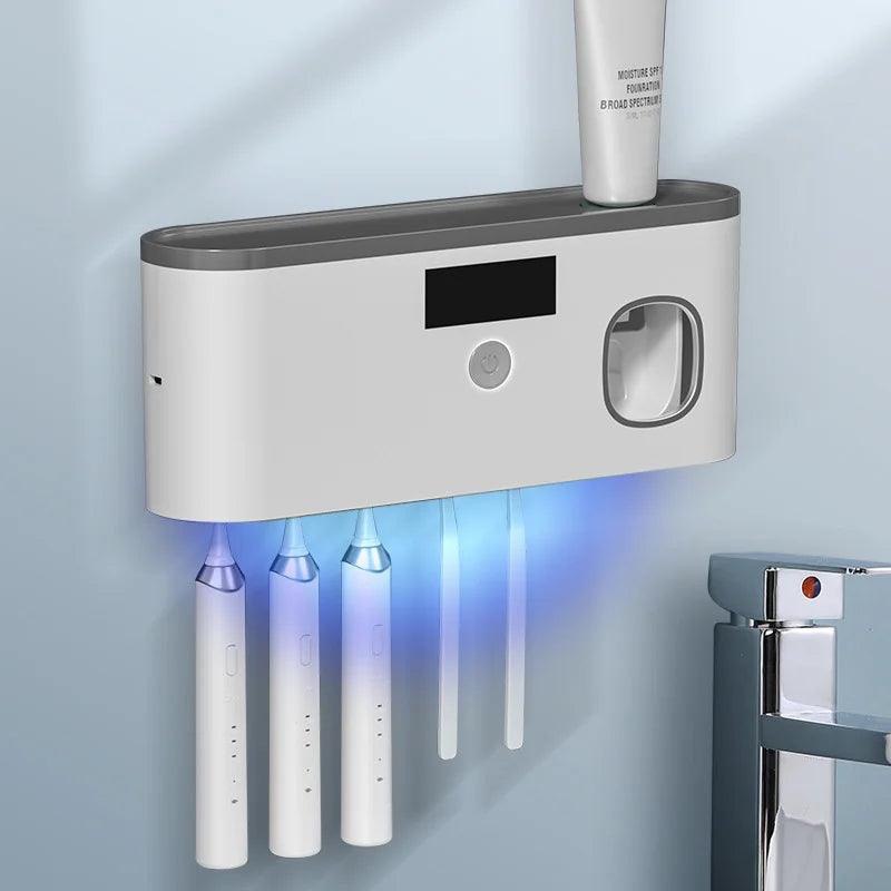 Nova Home™ Toothbrush Holder and  Sanitizer